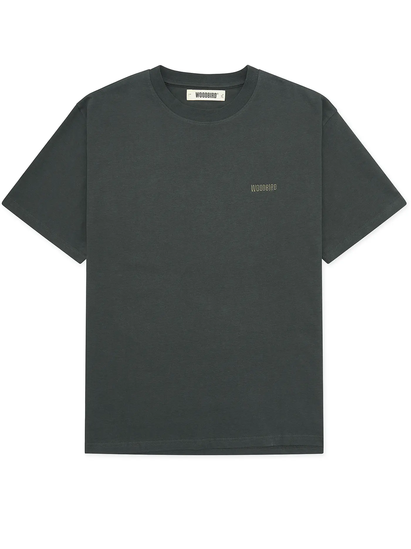 WOODBIRD | T-Shirt WBBAINE | dunkelgrün